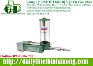 Bơm phân phối mỡ bôi trơn Lincoln hoạt động bằng điện